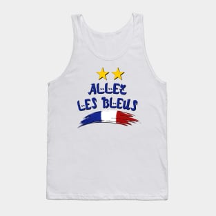 France fans tshirt for world cup qatar 2022 Tank Top